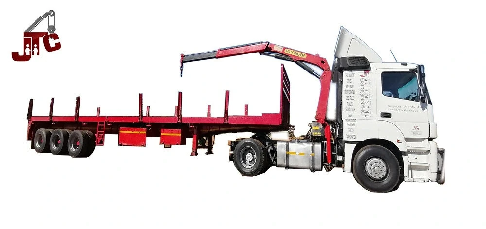 20 Ton Flatbed With Crane